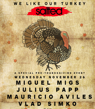 SALTED Pre-Thanksgiving Event at Harlot, San Francisco 2015